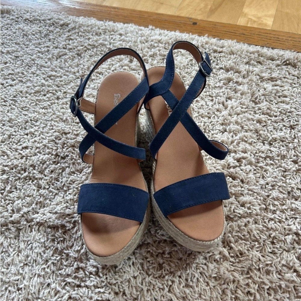 Barbour Lucia Espadrille Wedge Sandal